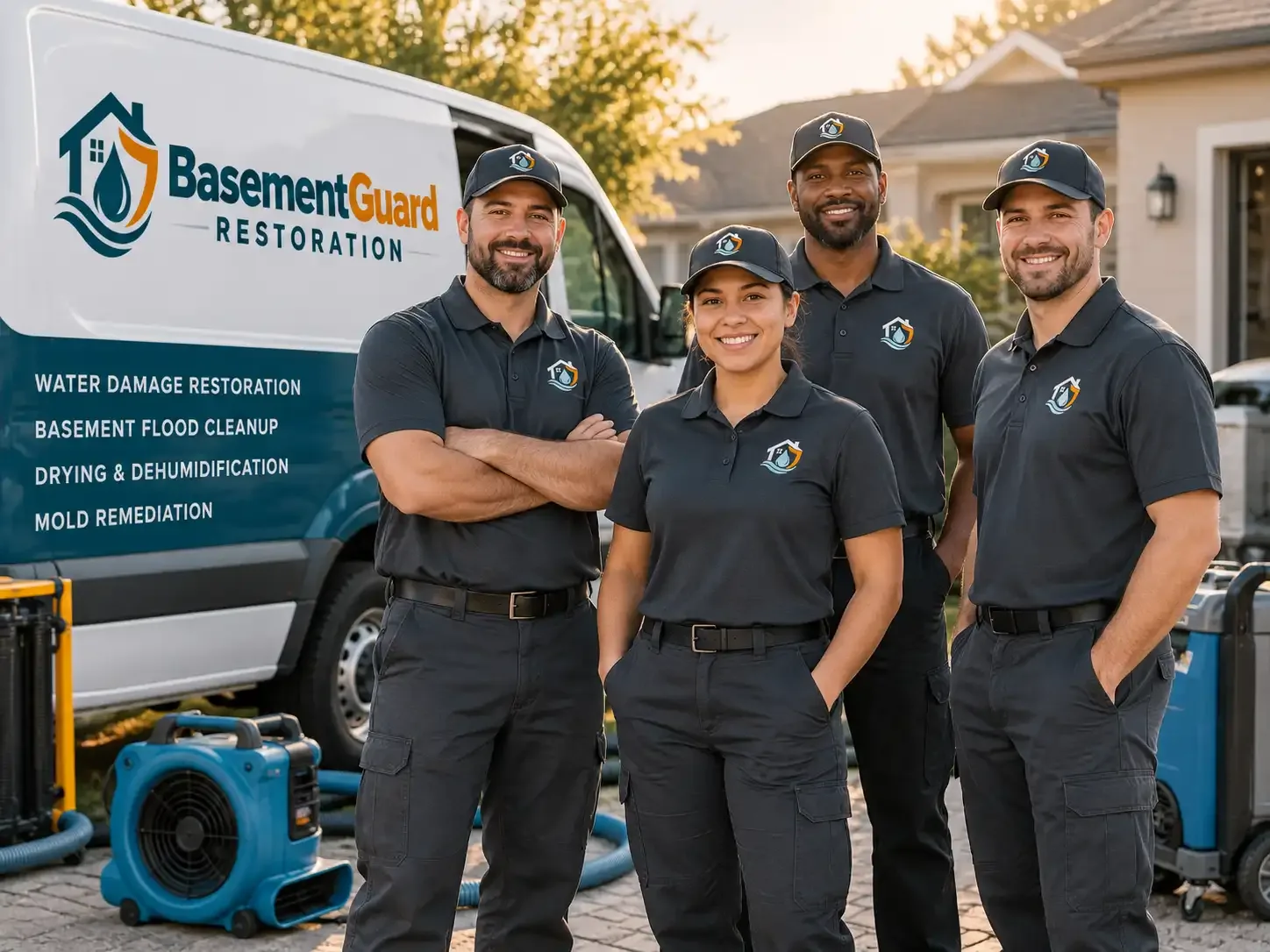 Basement Water Damage Restoration company in Center Line, MI